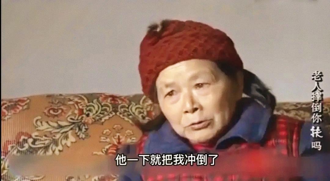 “就是这小子撞的我，有一句谎话的话，我全家死光！”2013年，一位9岁的小男孩在