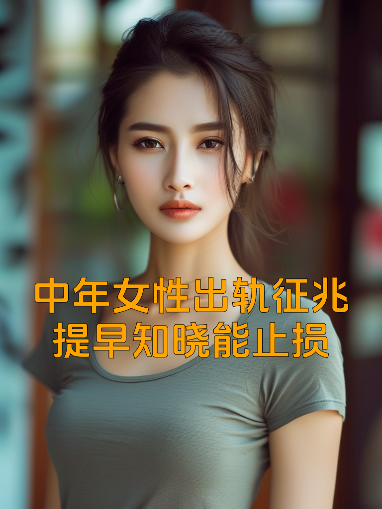 中年女性出轨征兆，提早知晓能止损
