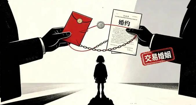 彩礼比女儿贵。 18岁，刚考上高中，父母私自收彩礼定亲，逼她辍学嫁人。女孩逃