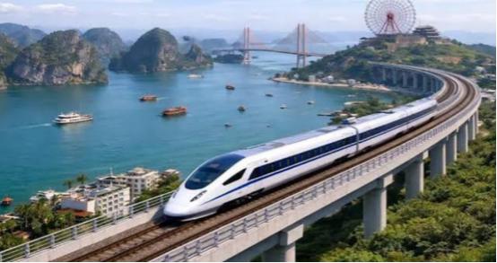 越南的算盘，彻底落空！10月14日，越南多家媒体同时曝出消息：南北高铁可研报告的
