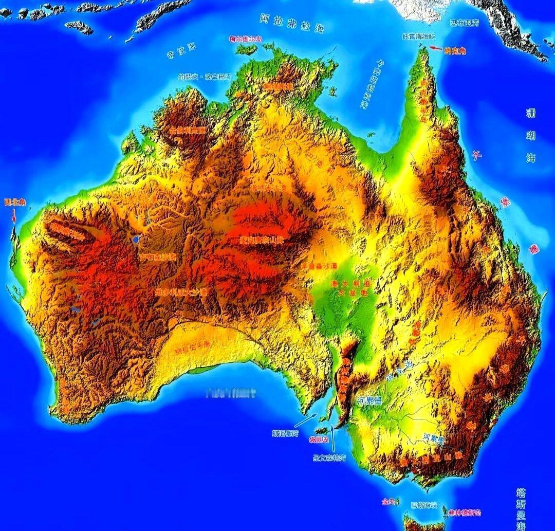 你说澳大利亚地大物博？我笑了。全球第六的国土，人口还没上海多，才2500万。