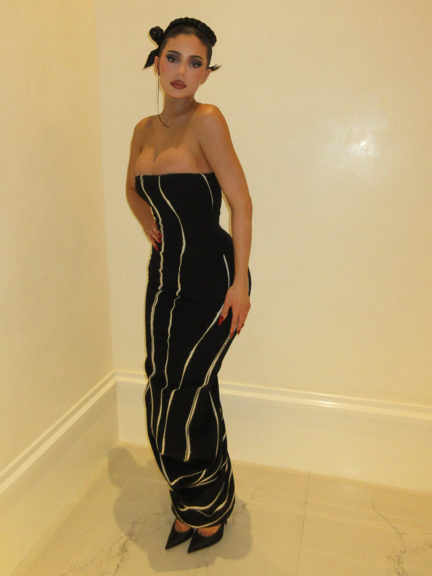 KylieJenner卡戴珊化越来越明显了~