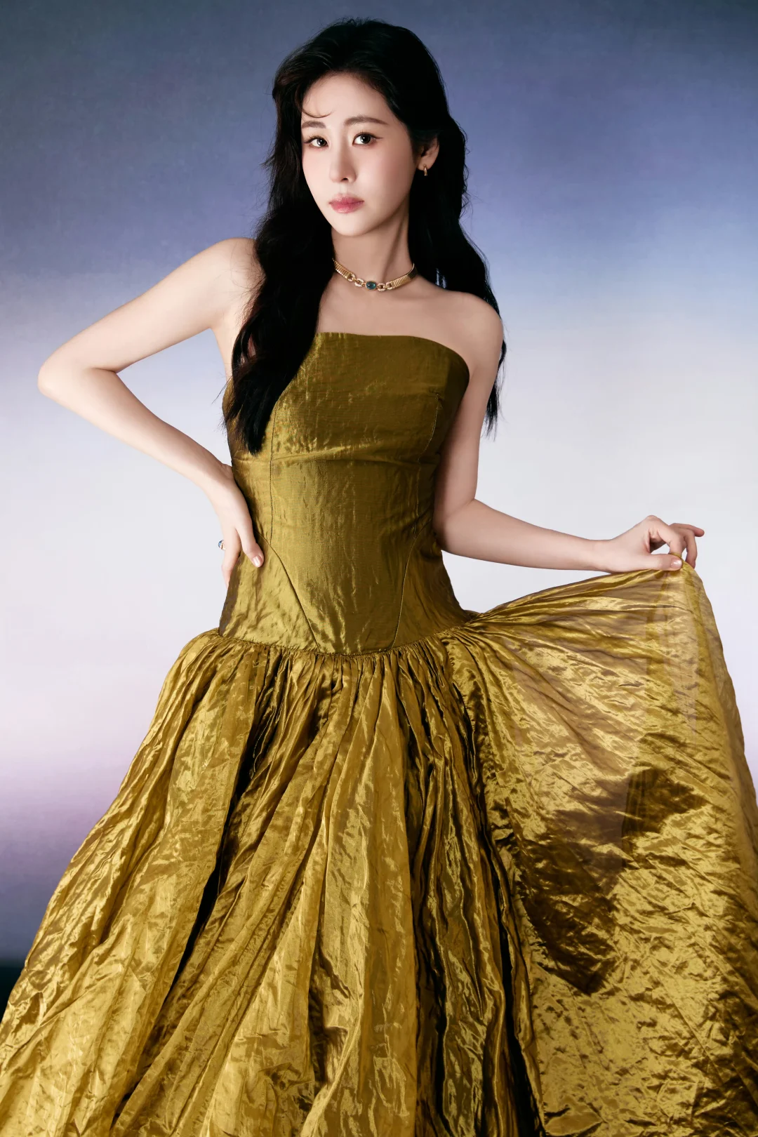为张碧晨做的造型