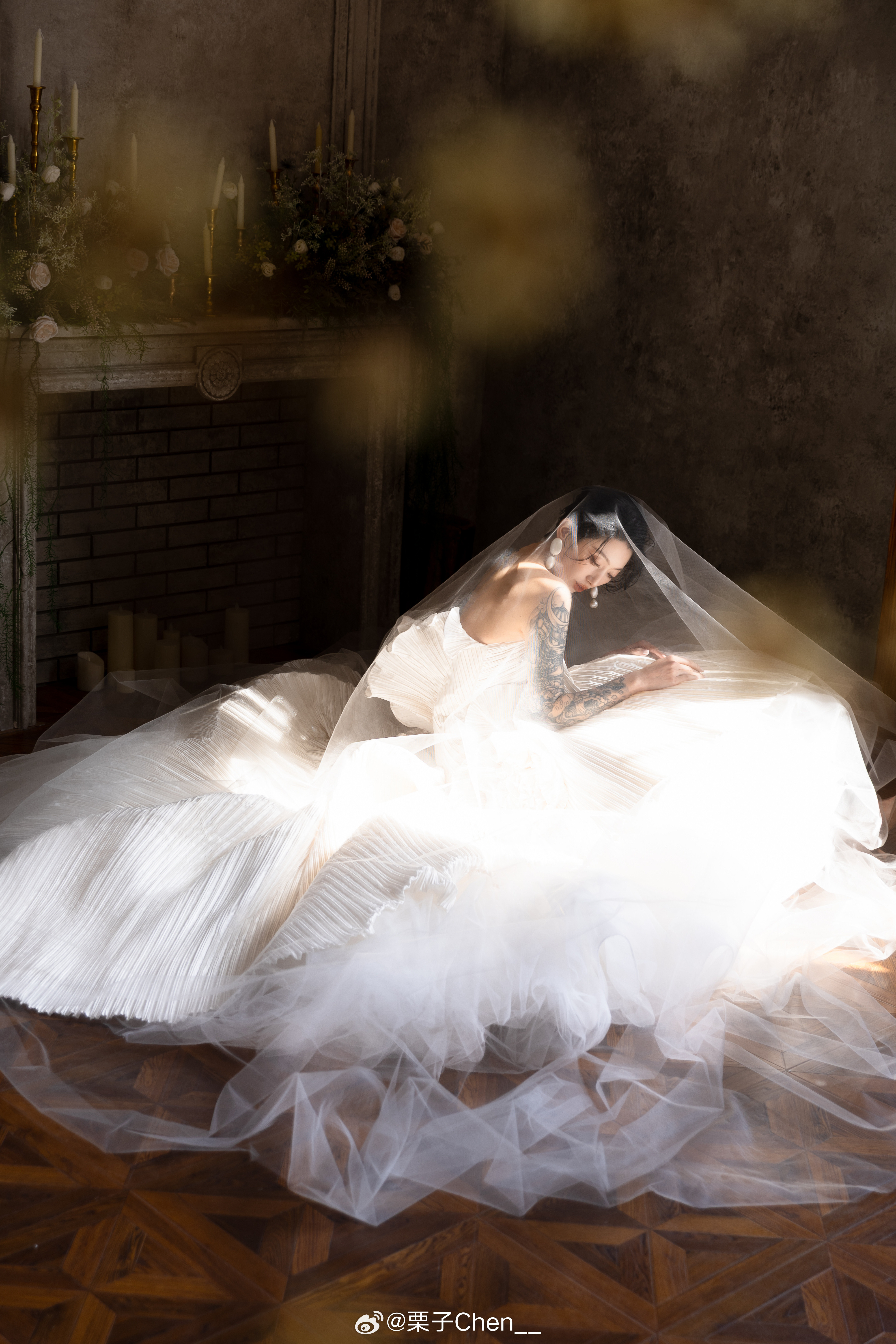 婚纱礼服tattoo纹身花臂纹身