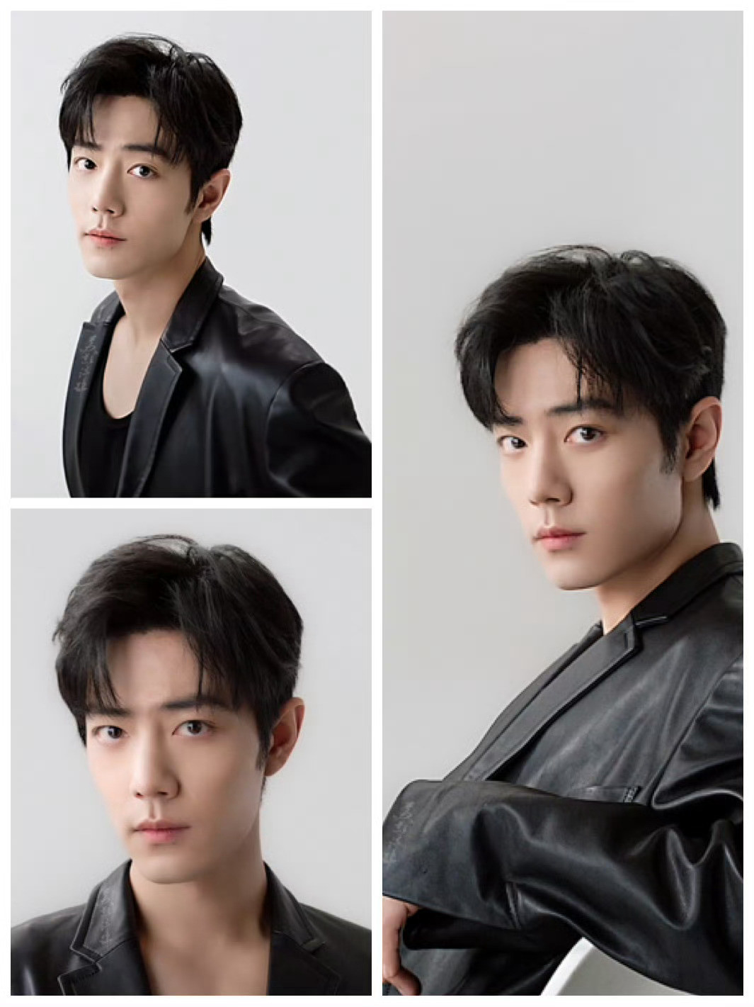 肖战新剧预约量再破新高皮衣战还是一如既往的帅