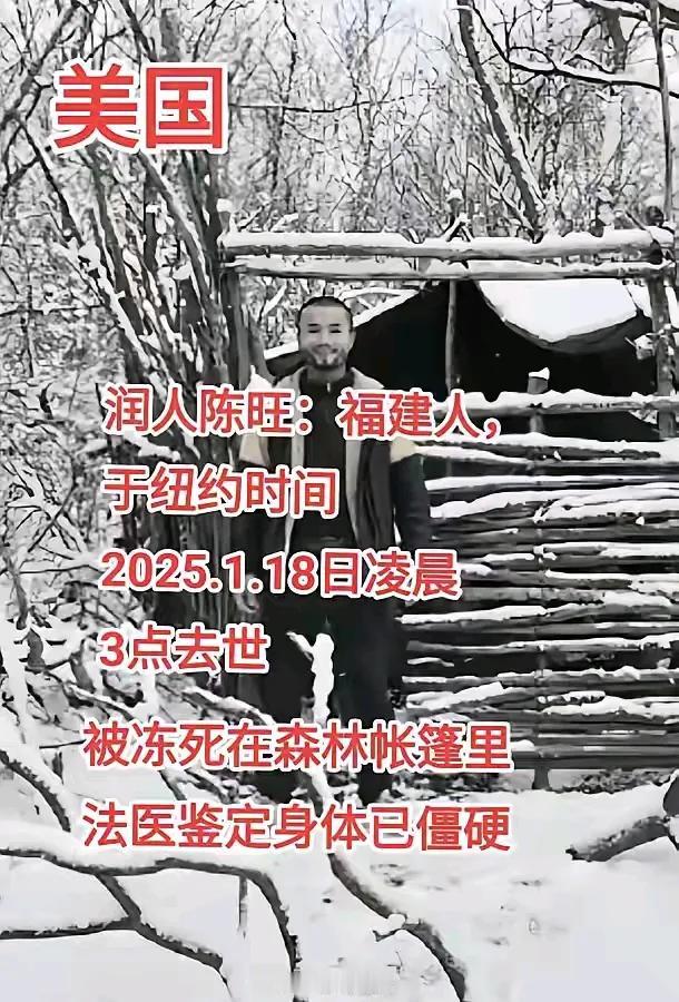 陈旺爱死美国，润美后，坚持自造别墅、独立自“住”，不断在网上晒其所谓的快乐幸福。