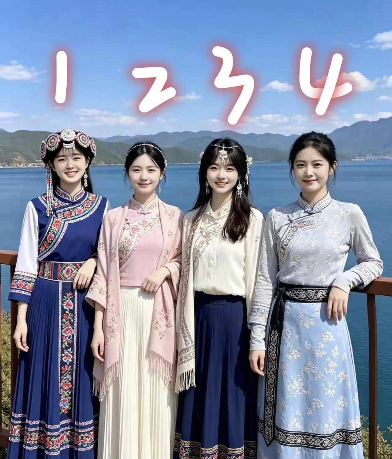什么样的女人值得付出高彩礼?图上4个美女，各具特色，各有千秋，如果彩礼都是18万