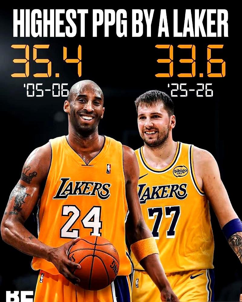 东契奇33分很牛？科比06年场均35分，那才是真的“扛着钢筋水泥”打球！