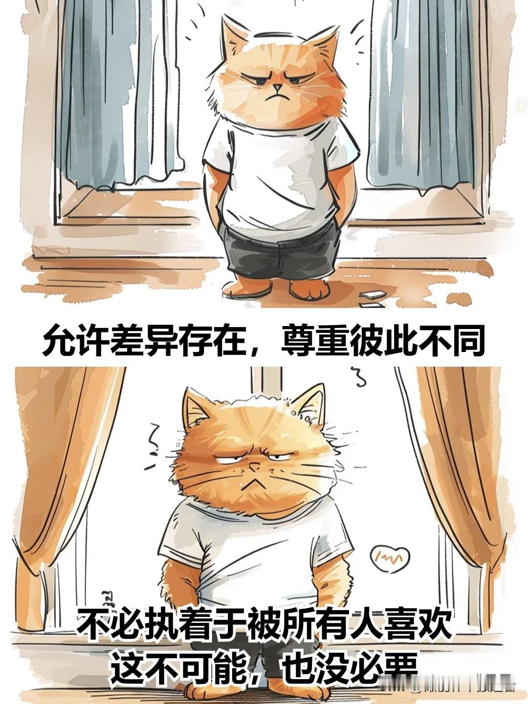 治愈漫画I人际关系的核心目的，不是让别人喜欢你分享每日正能量