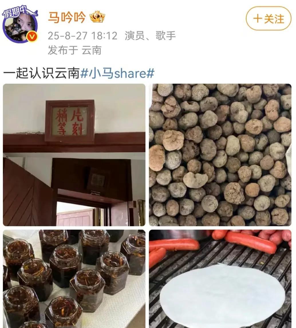 云南美食千奇百怪，再一次得到了证实。娱乐圈大学霸马吟吟说“一起认识云南”，并配
