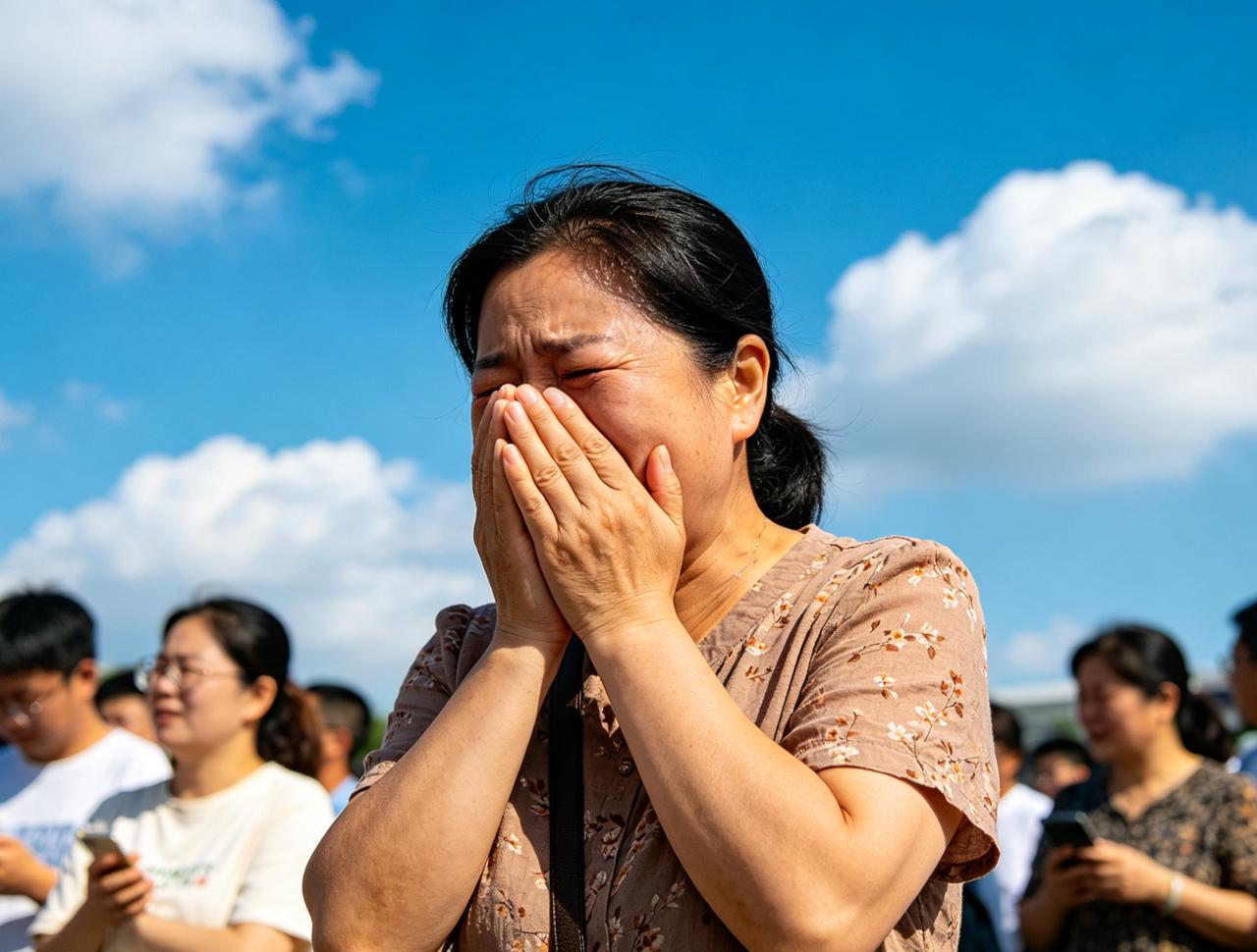 仅迟到1分钟被拒入考场！母亲当场崩溃大哭，全网吵翻了六月的南昌骄阳似火，毒辣的