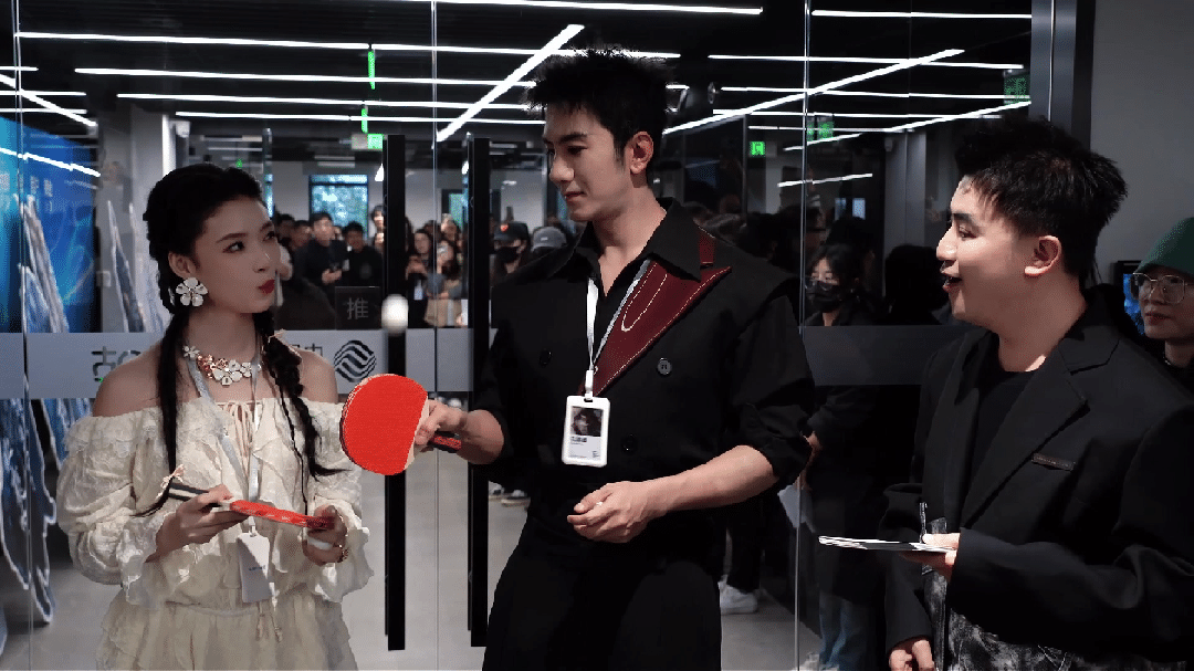 第一次见剧宣扫楼颠乒乓球的水龙吟咪咕扫楼名场面谁懂啊！《水龙吟》扫楼直接玩出新