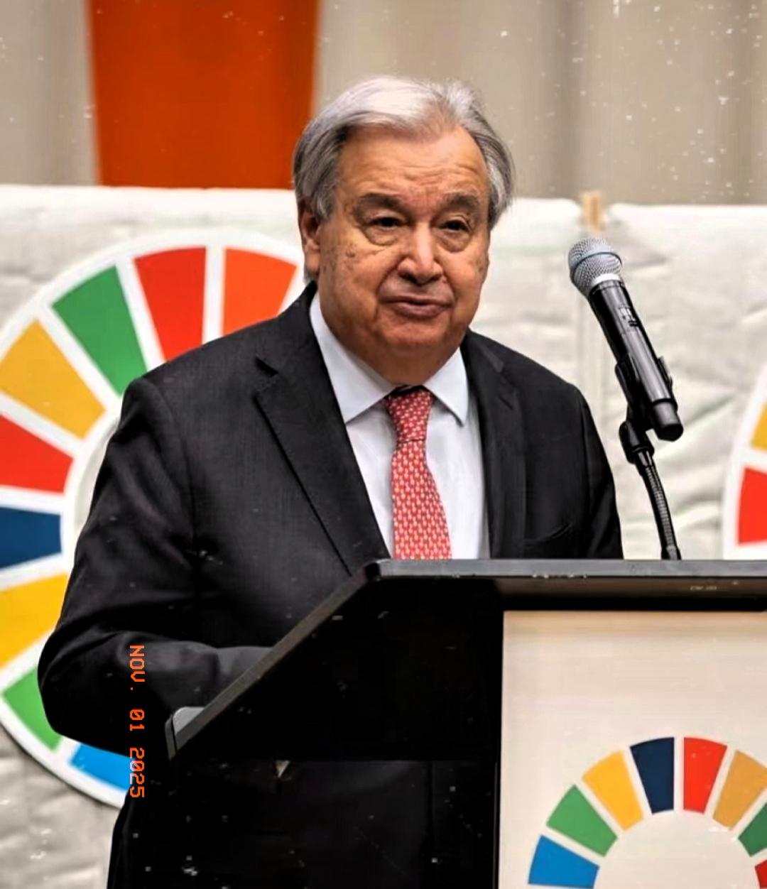 锦上添花,远不及雪中送炭来得珍贵。当地时间10月30日的联合国记者会上,联合国秘