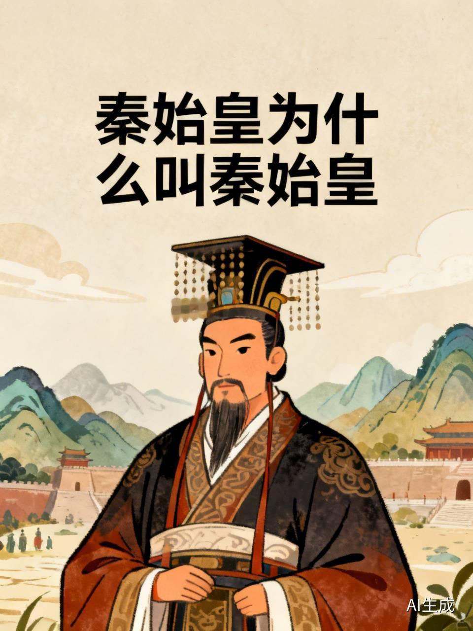 之前一直以为“秦始皇”是他活着的时候就定好的尊号，后来翻史料才发现完全不是这么回事。他扫灭六国后，觉