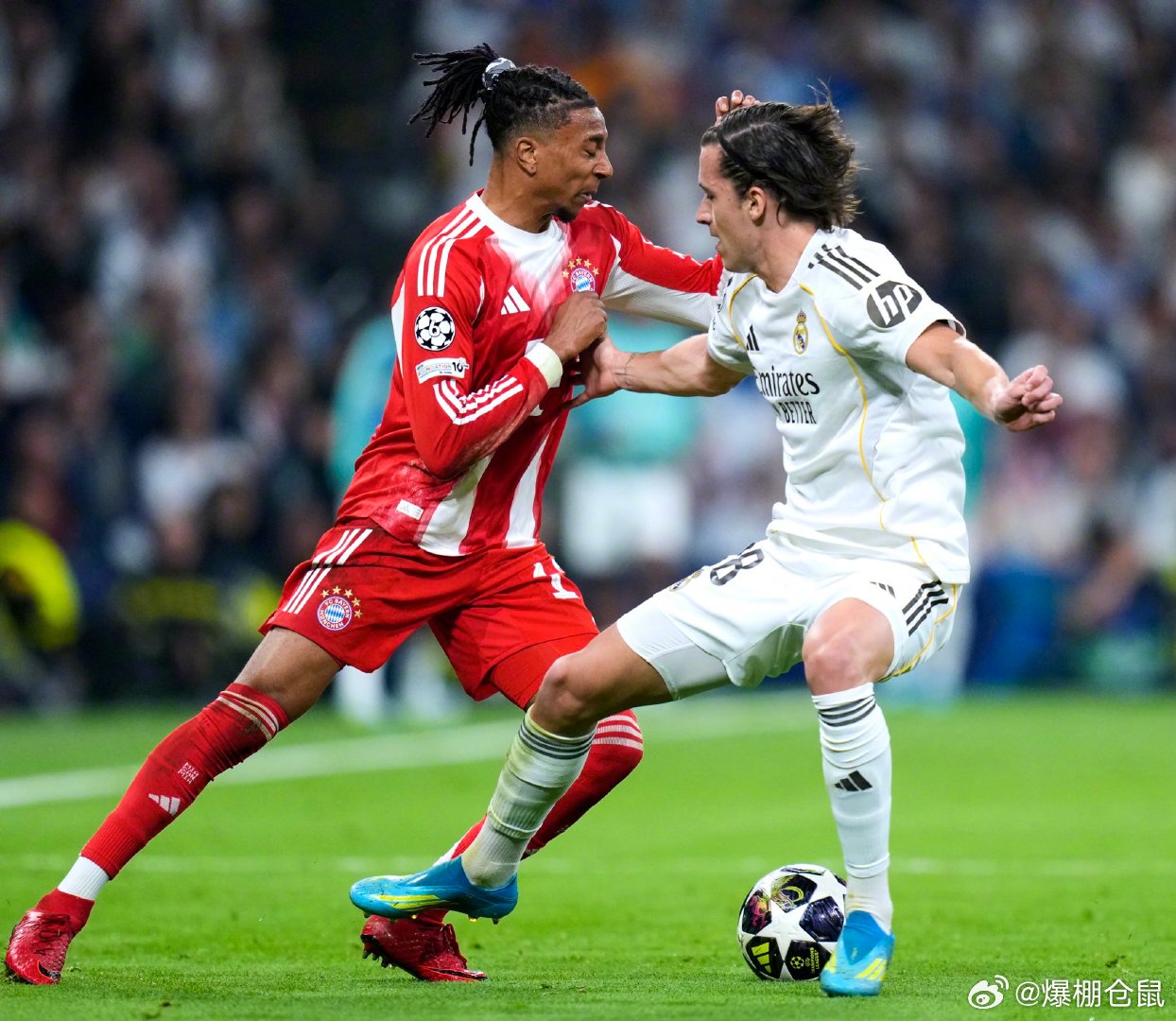 【欧洲最好的边锋之一】皇马1比2拜仁，奥利塞助攻凯恩得分，本赛季各项赛事他已经