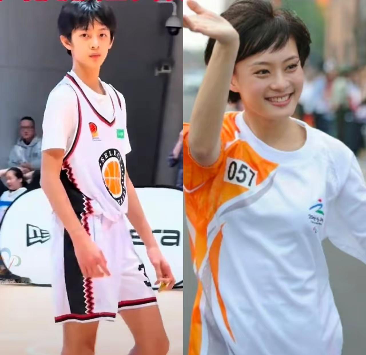 邓超的基因这回是彻底“隐身”了！14岁的等等近照一曝光，全网都在调侃：这简直就是