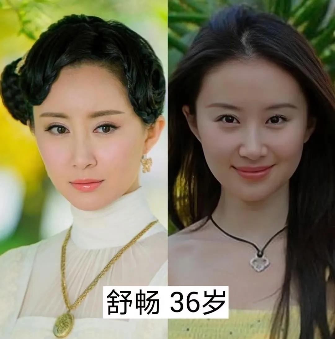 时光留痕，6位女演员早年和现在对比翻看女星早年照片，对比现在，每个人都有不