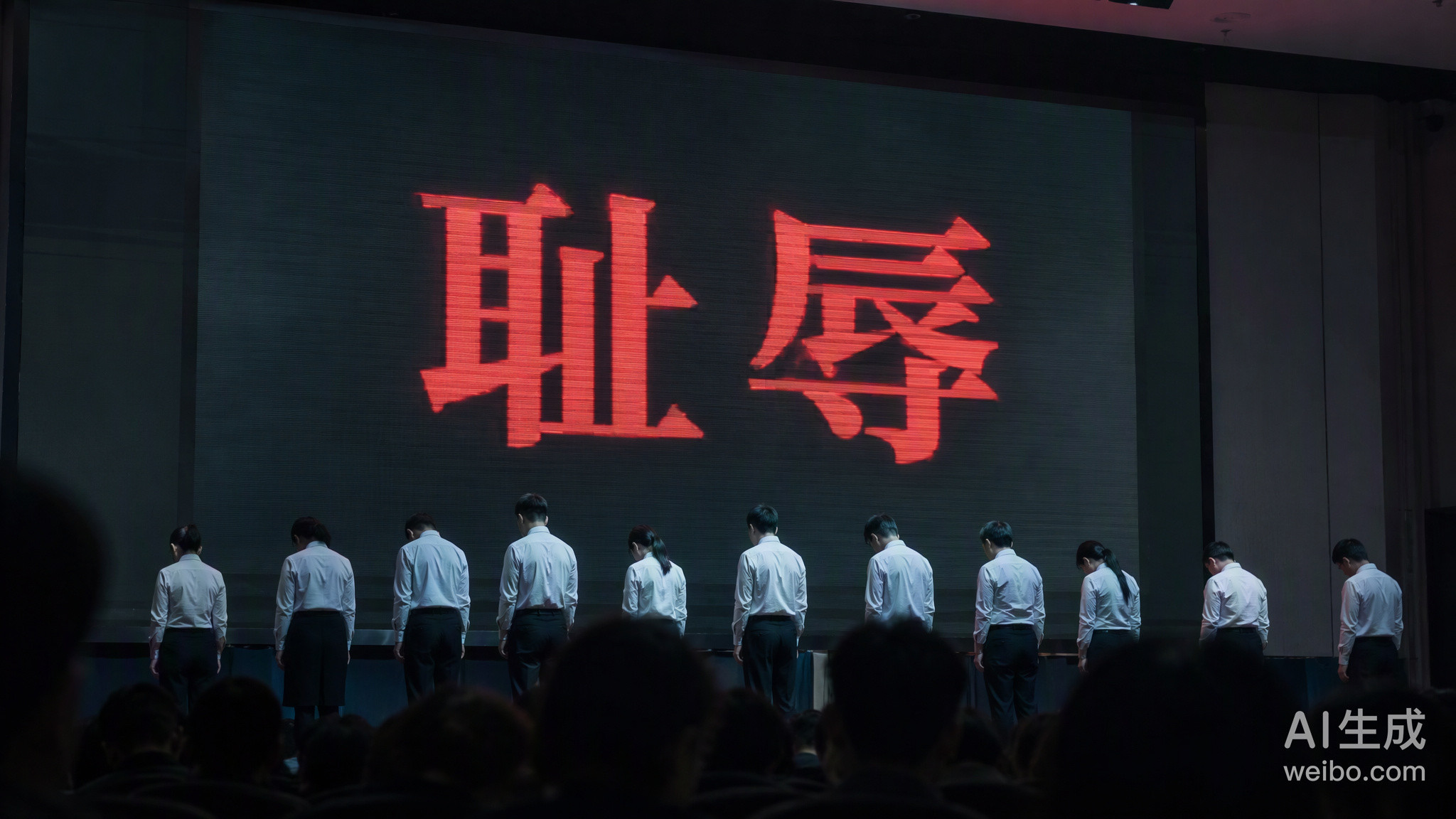 四川雷波县教体局这场“耻辱合影”闹剧，把教育管理的遮羞布扯得稀碎。让均分低于30