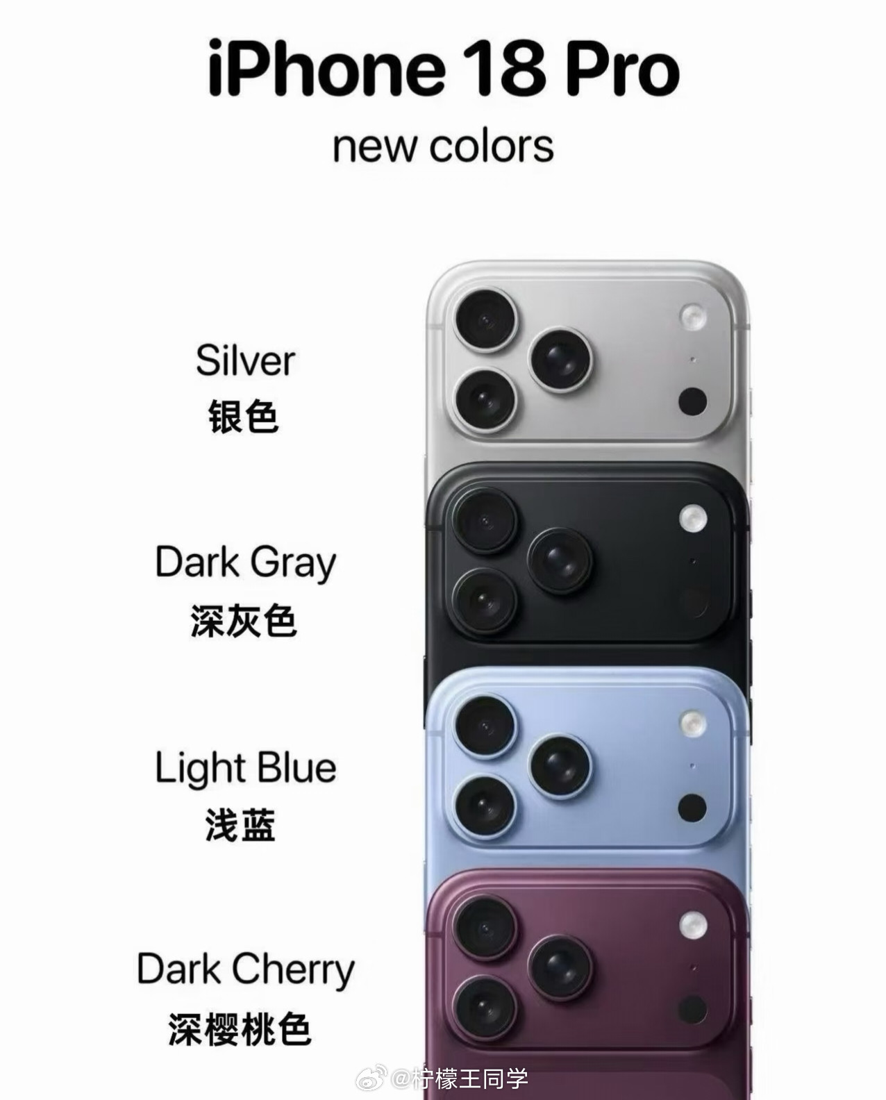 iPhone18Pro十二大升级发布前会一直都在传iPhone18Pro的升