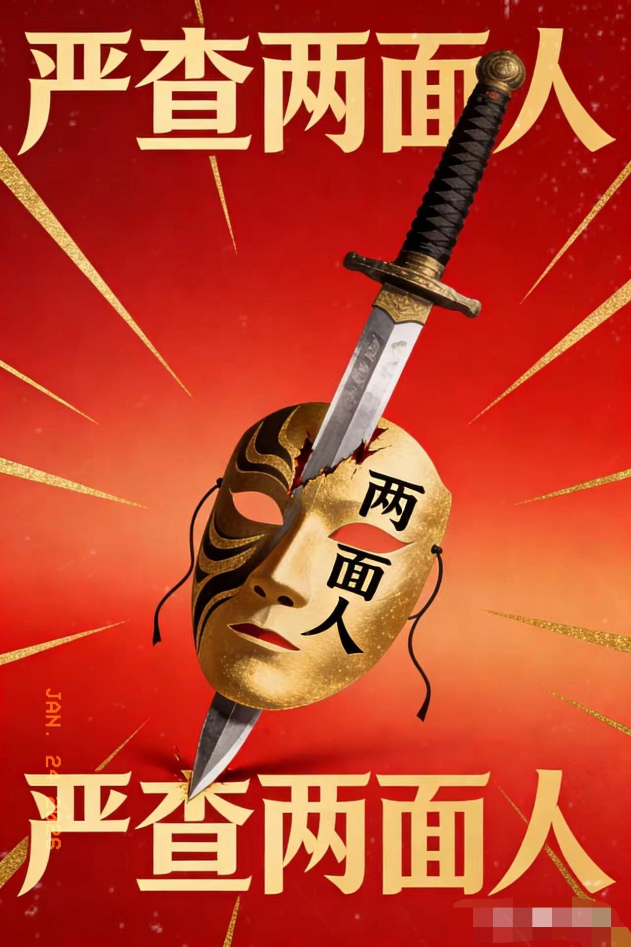 严查四类干部（1.12-14中纪委五次全会）1.严查阳奉阴违的“两面人”