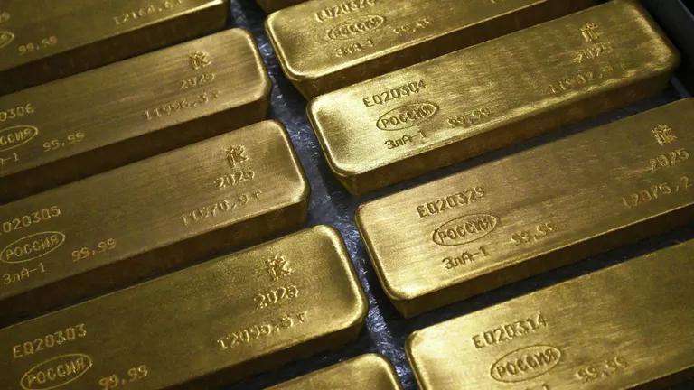 俄罗斯黄金储备一年激增1300亿美元——近日，俄罗斯央行发布消息称：由于贵金属价