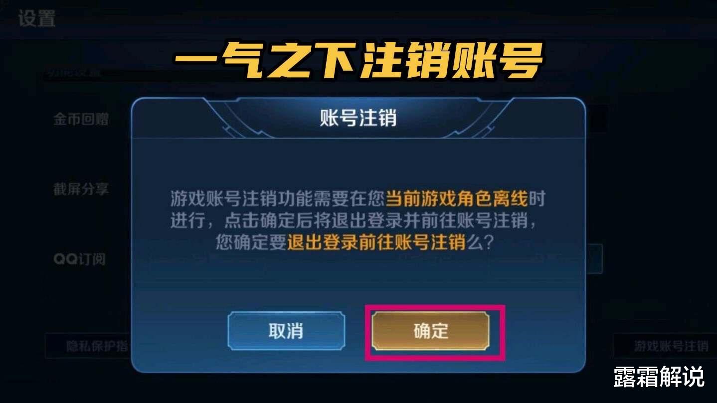 王者荣耀: 7年老玩家, 一气之下注销账号, 来谈谈他都损失了啥?