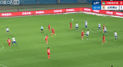两连败，河南队果然是保级球队！说老实话，看了一场混乱的比赛。山东泰山踢的乱，