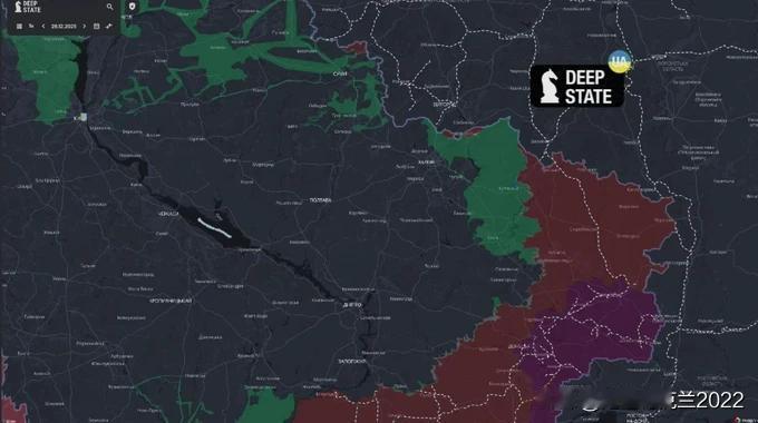 2025年，俄罗斯军队占领超过4000平方公里的乌克兰领土根据DeepSt