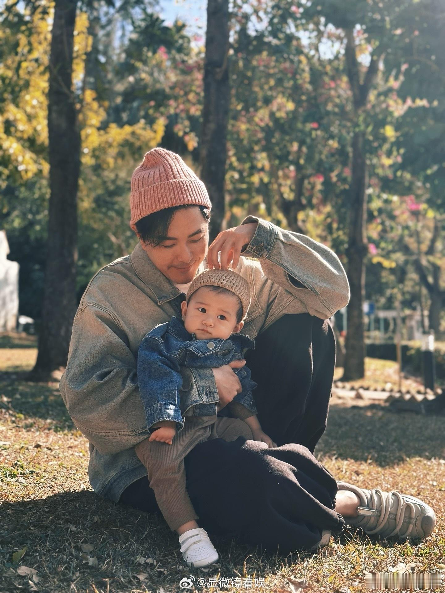 黄翠如萧正楠儿子正脸照萧正楠黄翠如儿子正脸照黄翠如分享萧正楠与儿子萧哈哈的温馨