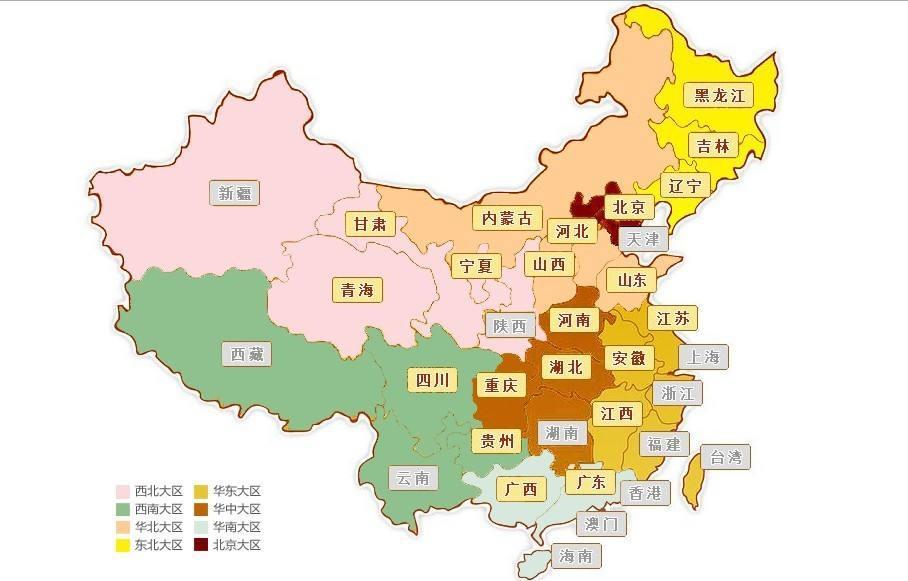 上海,南方经济中心兼中国经济中心,统合东南地区,即苏皖赣浙福建