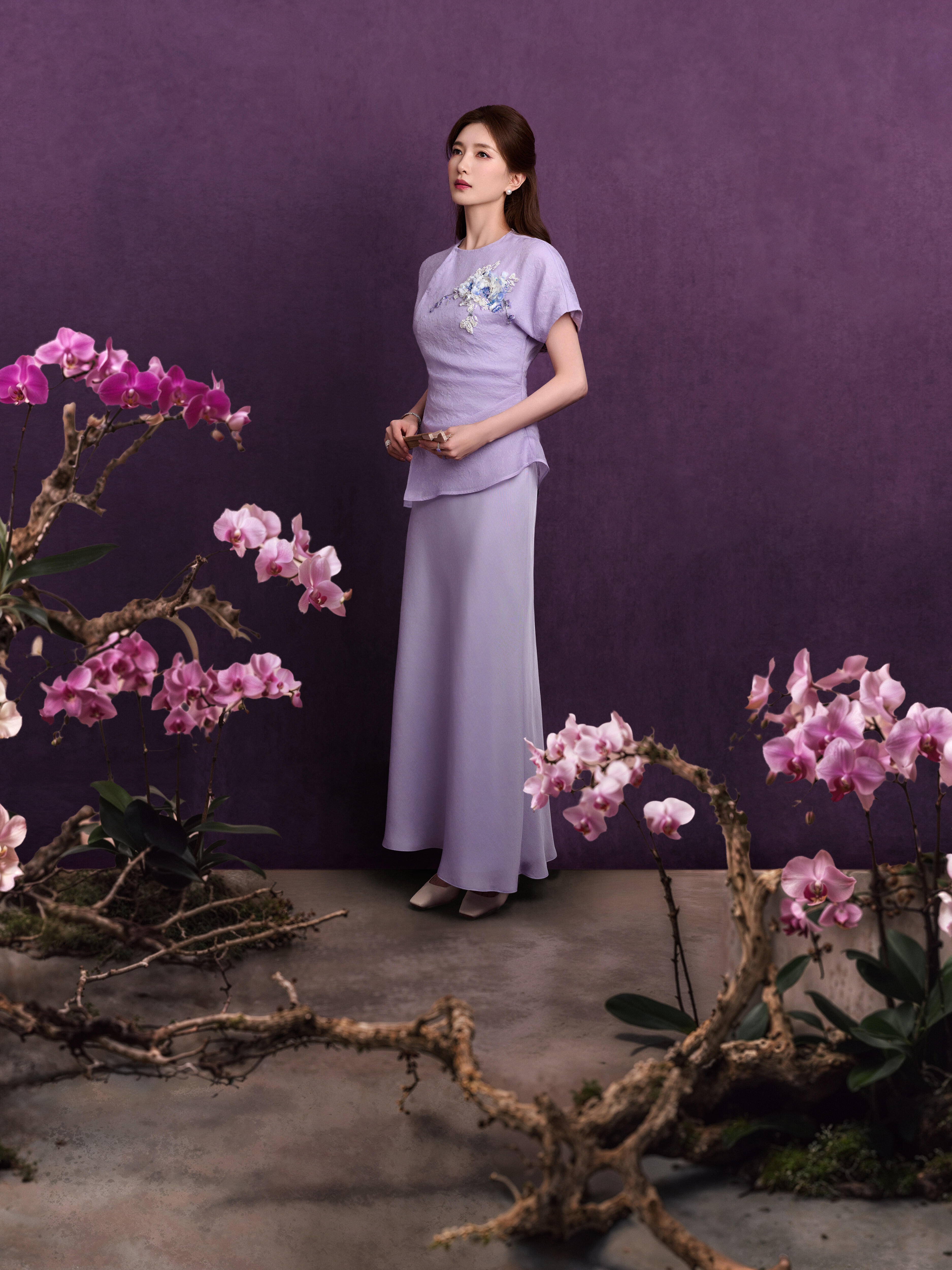 江疏影×LaKoradior2026夏季发布秀造型