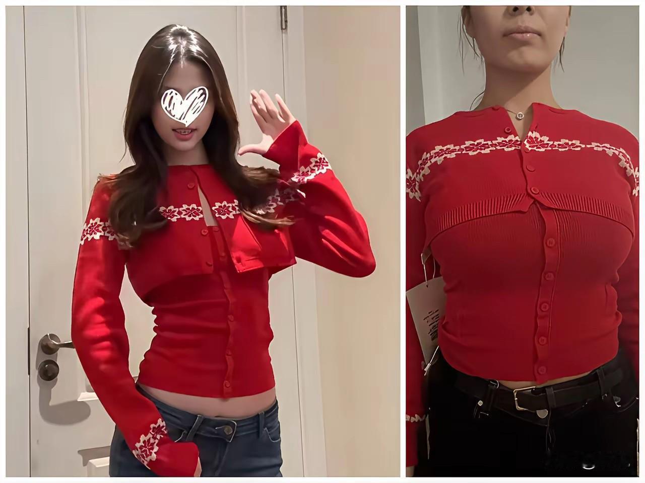 卖家秀VS买家秀，说好的穿到130斤呢，结果120斤都穿不下，差评！