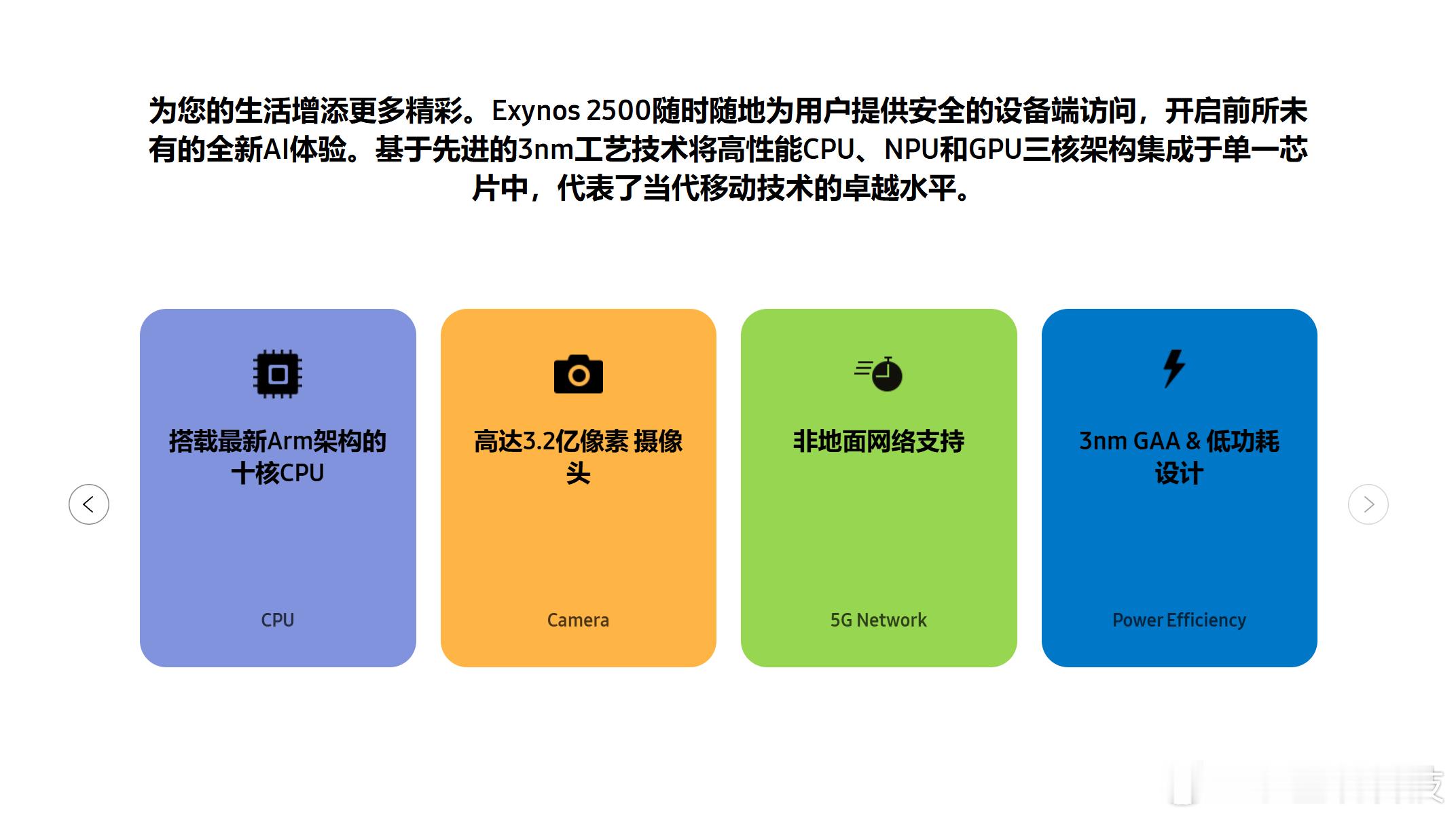 数码资讯「三星Exynos2500正式发布：10核CPU」🌟工艺：3nmG