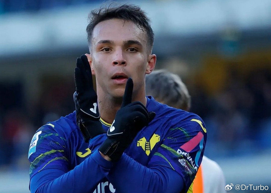 ESPN：乔瓦尼在一月份的转会窗口从维罗纳转会到国际米兰几乎已成定局双方的谈判