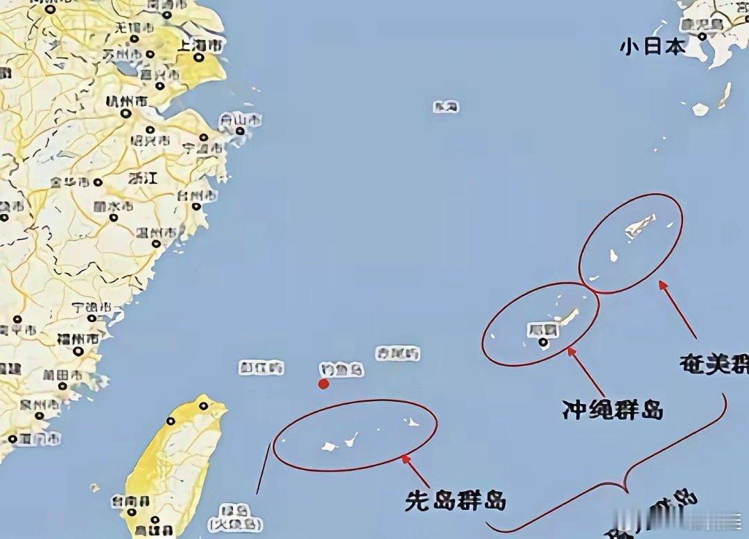 现在和日本闹的剑拔弩张，舰队都是绕岛训练，既然琉球群岛都不是日本的，哪钓鱼岛我们