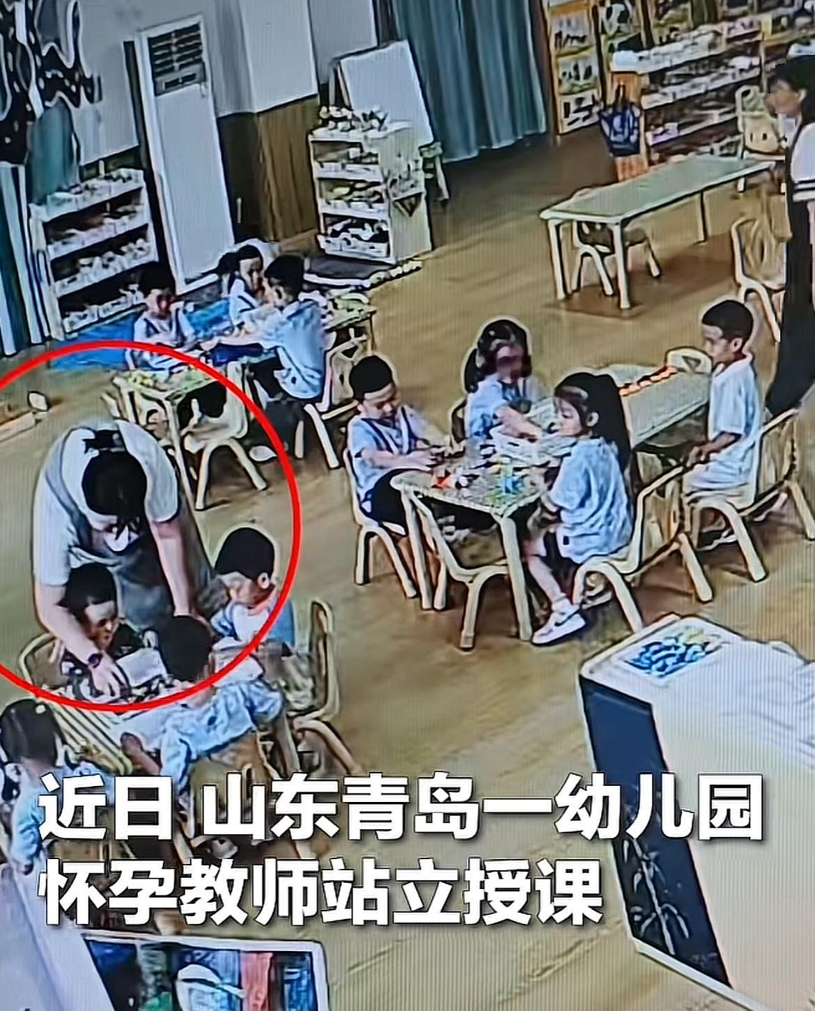 被央视夸的“满分幼崽”！这个青岛小女孩的举动暖到骨子里怀孕老师正站着给娃