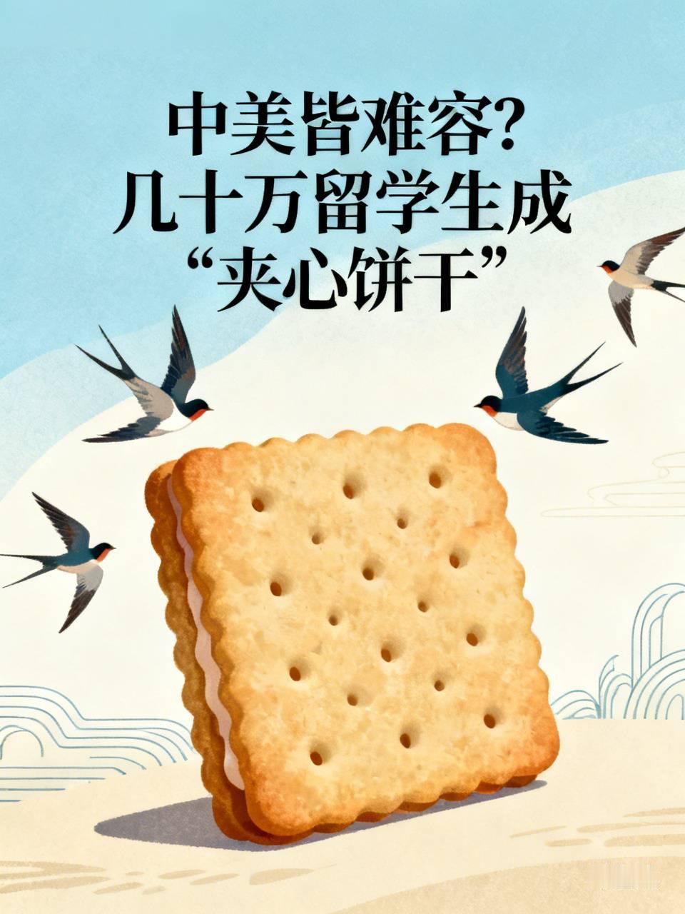中美皆难容？几十万留学生成“夹心饼干”，撕开时代残酷真相所谓“几十万留学生中美