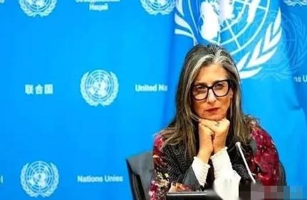 🌙联合国里，终于来了个狠人。一个叫阿尔巴内塞的女人，当着全世界的面，把一份报