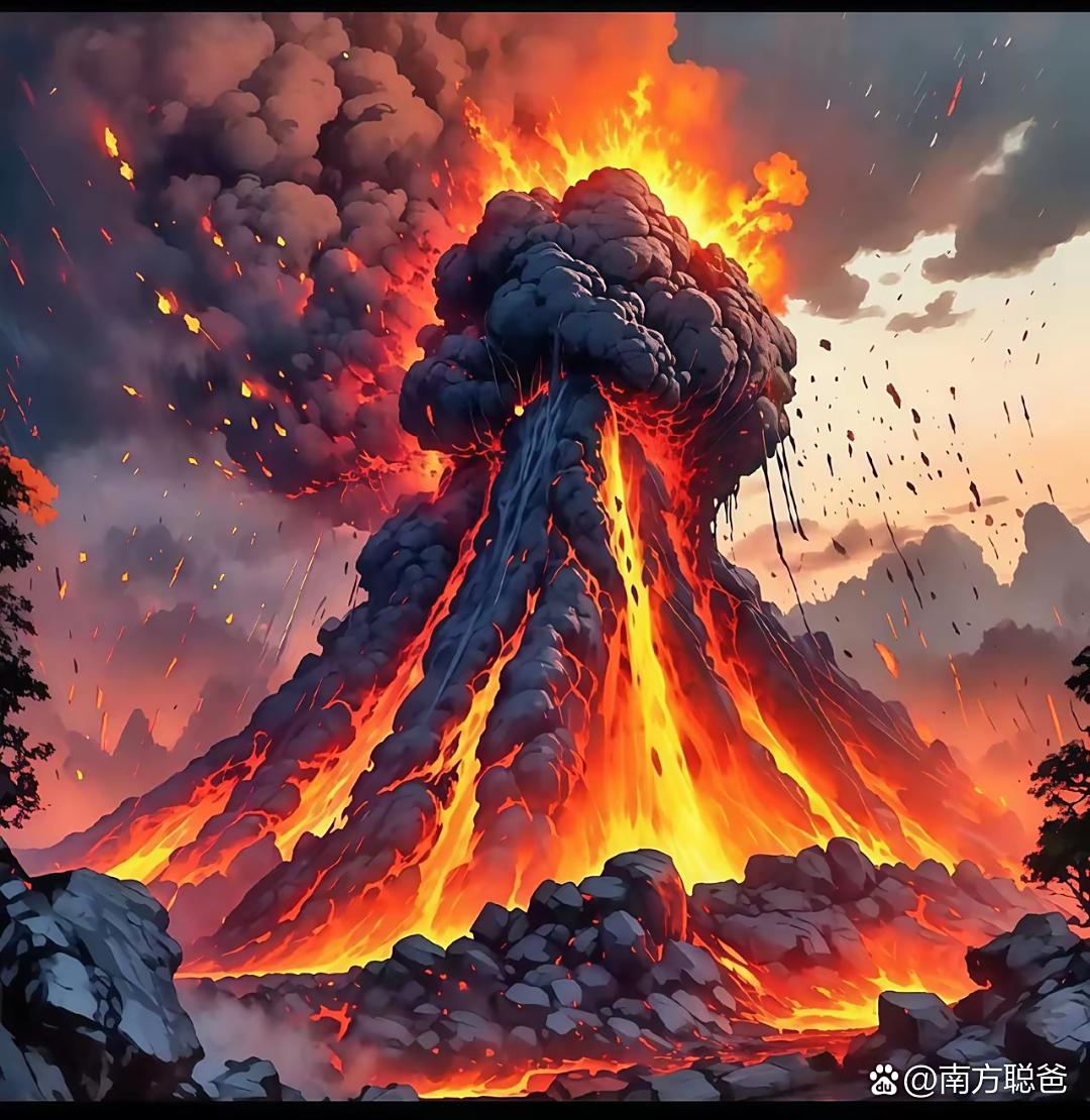 地球突然清嗓子！俄罗斯火山一口烟圈喷出9000米，航空警报全红！网友：在大自然面