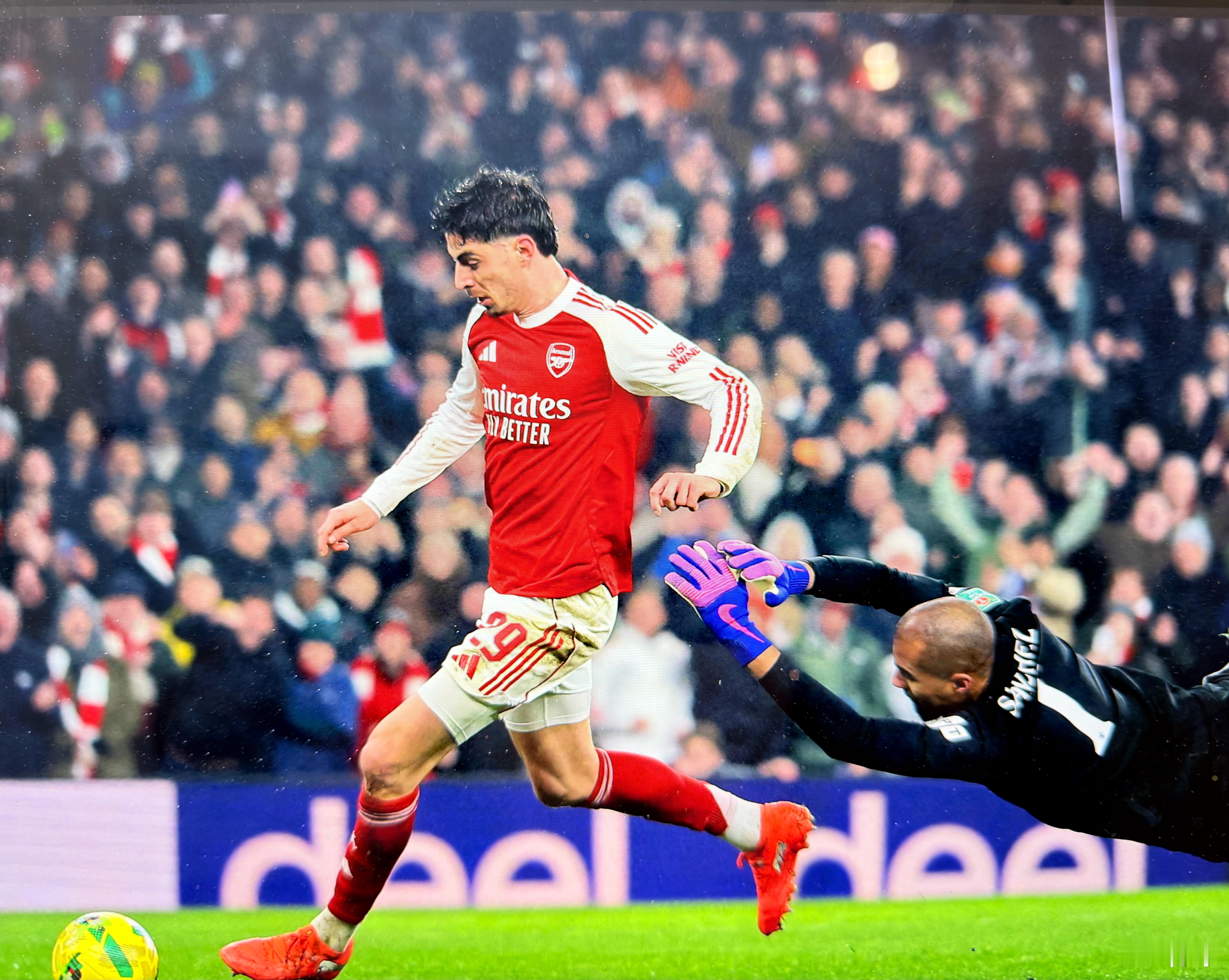 哈弗茨，大心脏。阿森纳六年来重返温布利！梅里诺受伤，多少有点让人担心，但哈弗茨适