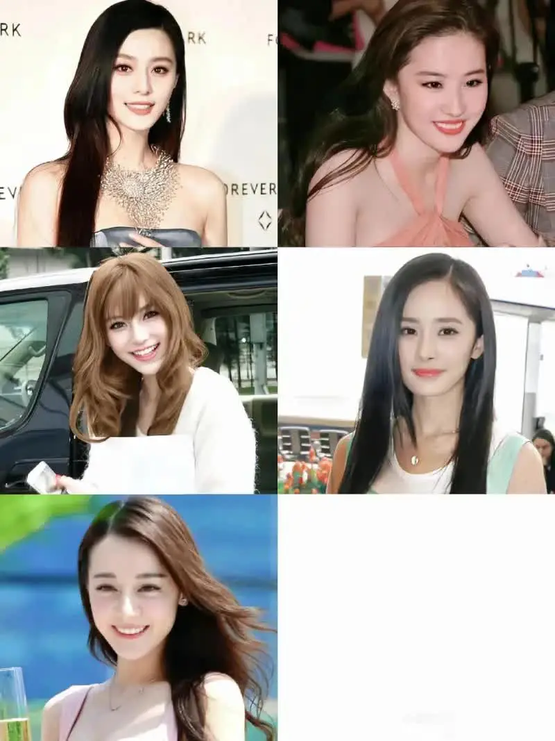 这五位女星，你们会选择谁？