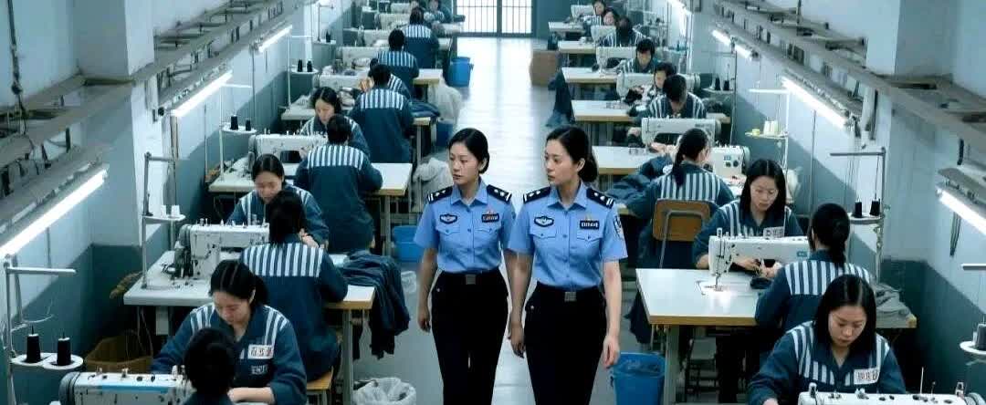 在女子监狱夏天劳动车间非常的热，夏天我们在车间劳动的时候，管教会发绿豆汤，而且还