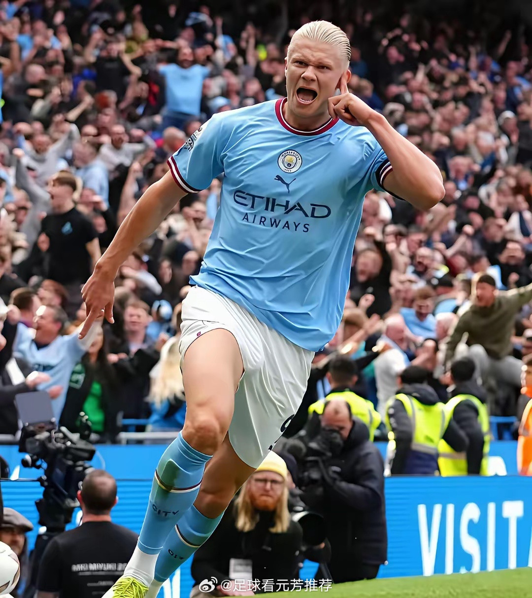 哈兰德为啥能和C罗相提并论？说到底，关键看进球数。25岁前，哈兰德踢了417场进