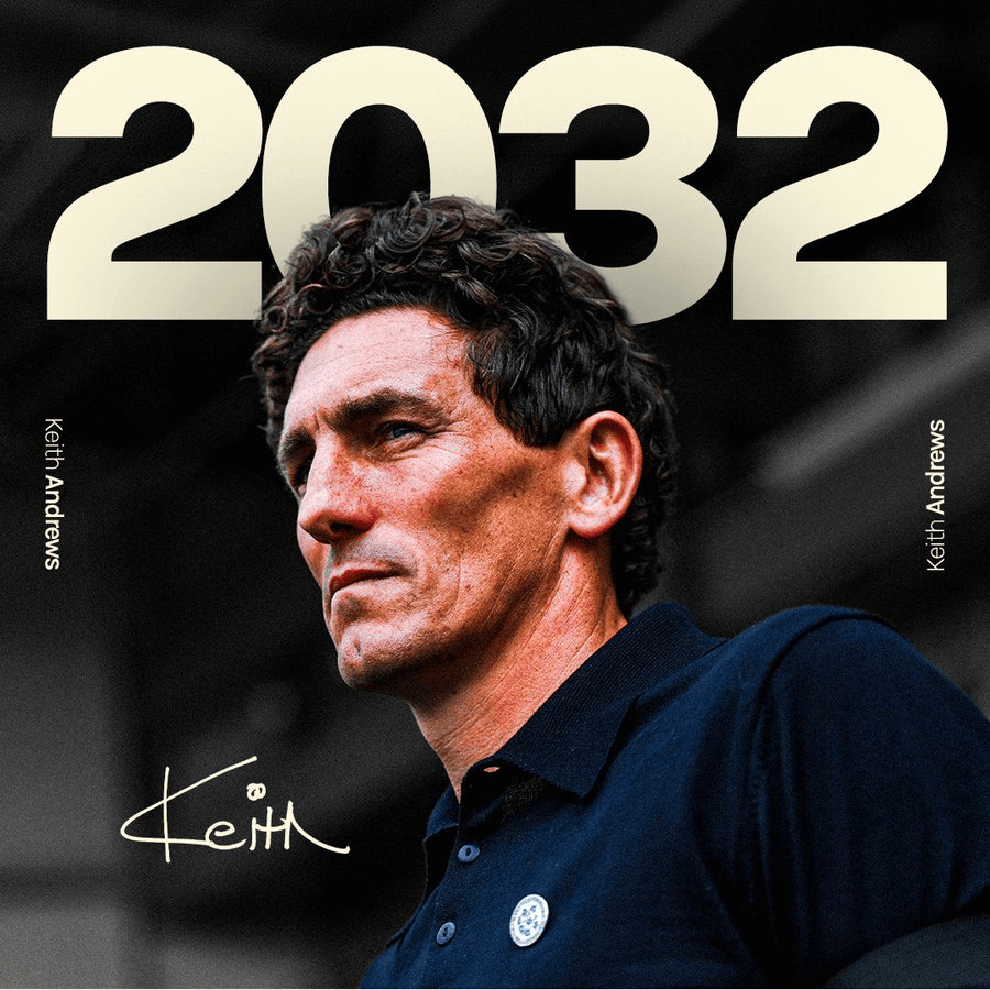 布伦特福德官方: 与主教练安德鲁斯续约, 双方签约至2032年