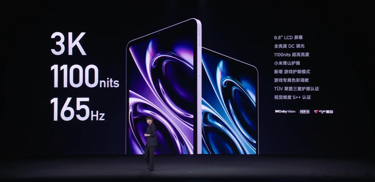 1100nit的LCD...3K分辨率165Hz