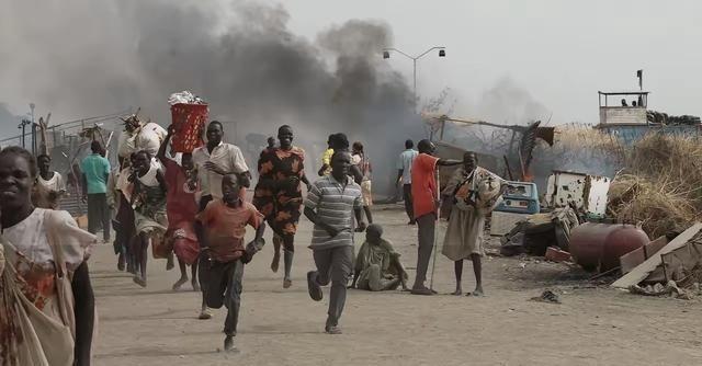 太可怕了，非洲苏丹被屠城，遍地的尸体和鲜血，整个城市都在燃烧。快速支援部队的领