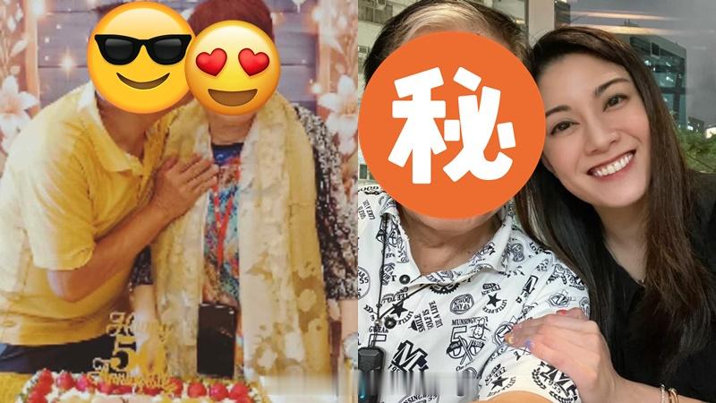 廖碧儿父母结婚50周年庆金婚TVB经典爷爷惊喜驾到双亲一特点同女儿似十足|