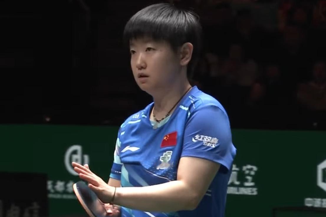 突发，米特兰姆输球后，认为孙颖莎擦网了请求了鹰眼，结果还真擦网了。当