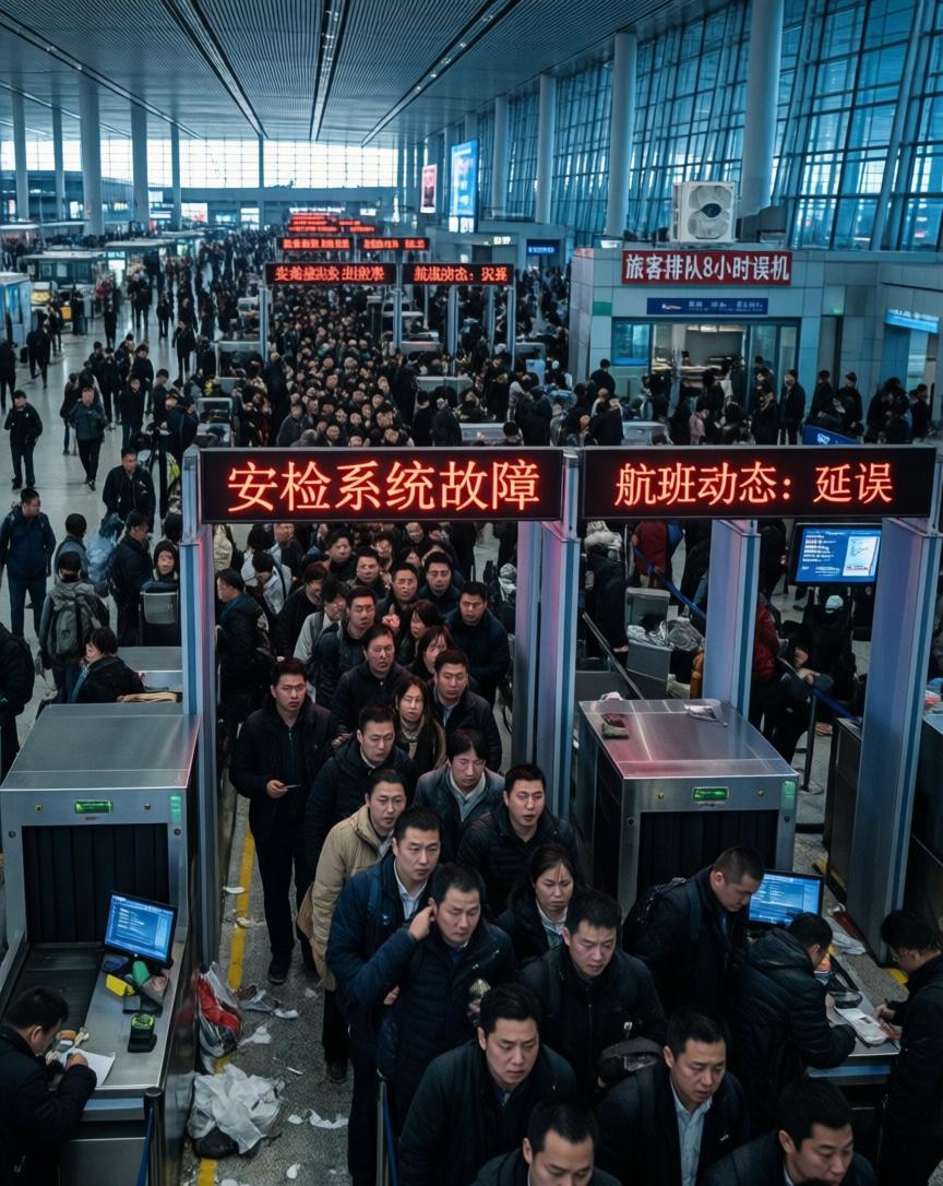 据新华网3月27日报道，美国最近上演了一场让人瞠目结舌的机场大混乱。由于两党在国