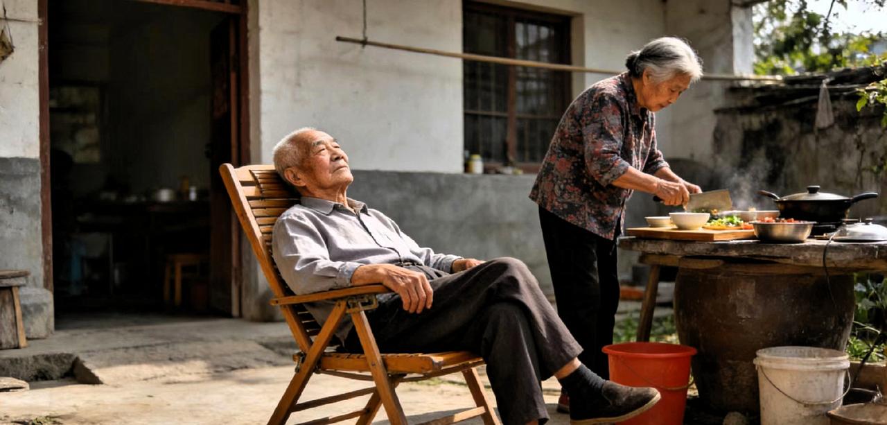 我开始怀疑养生了！我爷爷今年94岁，奶奶92岁。如今两人生活自理，没去任何一个